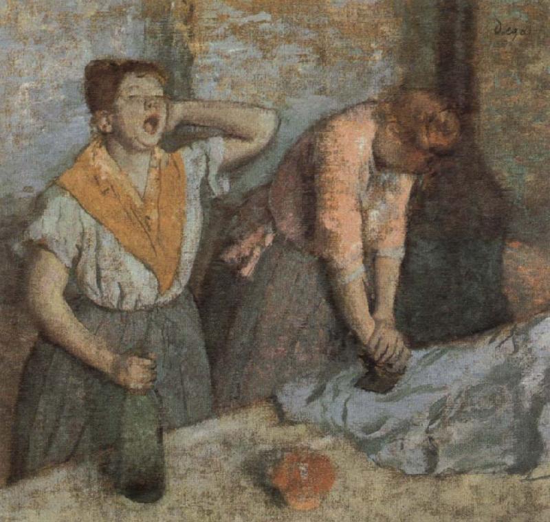 Edgar Degas Women Ironing oil painting image